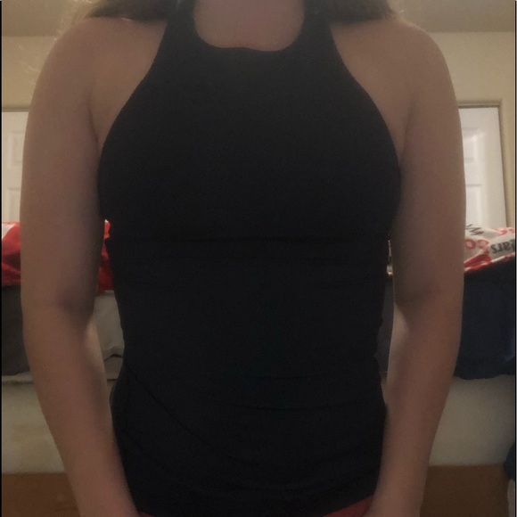 Lululemon tank top w/built in padded bra - Picture 1 of 2